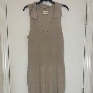 Bodycon Knitted Sweater Tank Dress